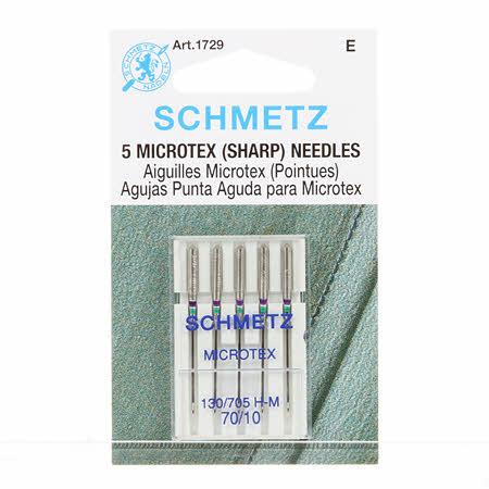 Schmetz Needle - Microtex - 70/10 - 1729