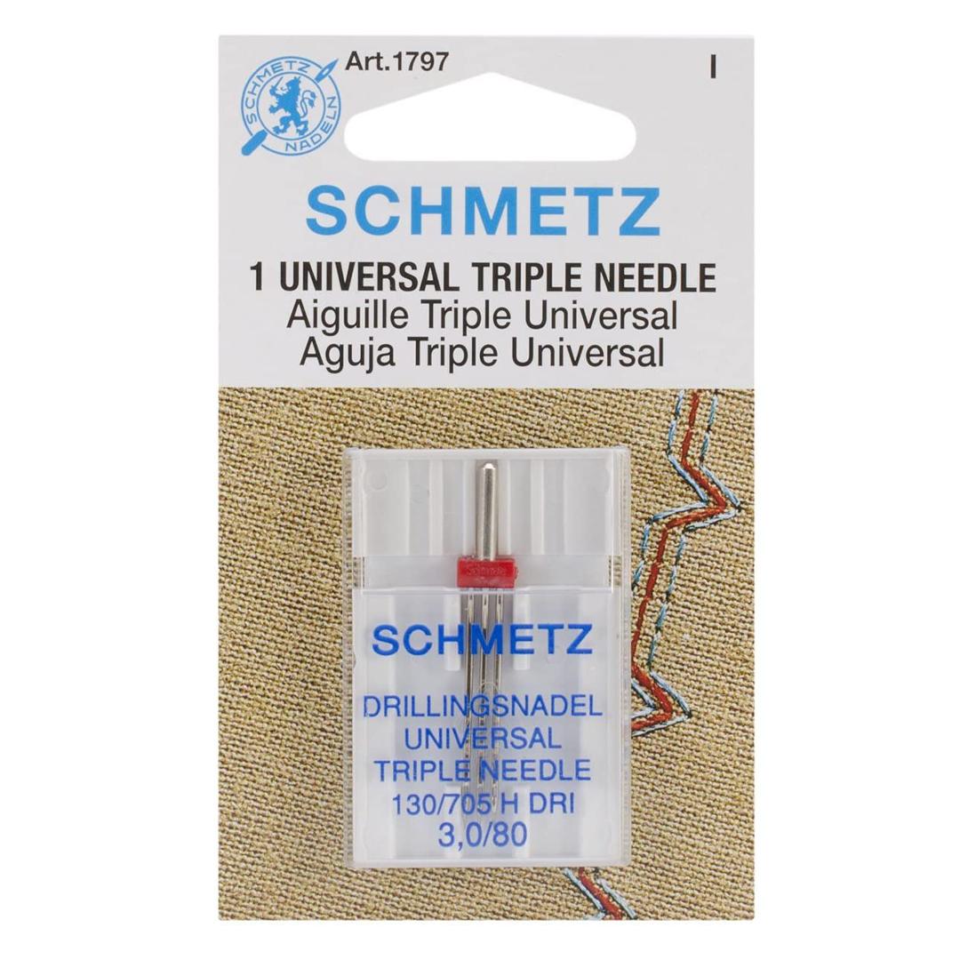 Schmetz Needle Universal - Triple 3.0/80