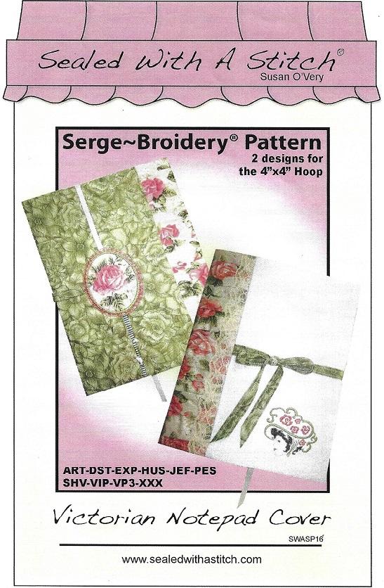 Seled With A Stitch Notebook Cover