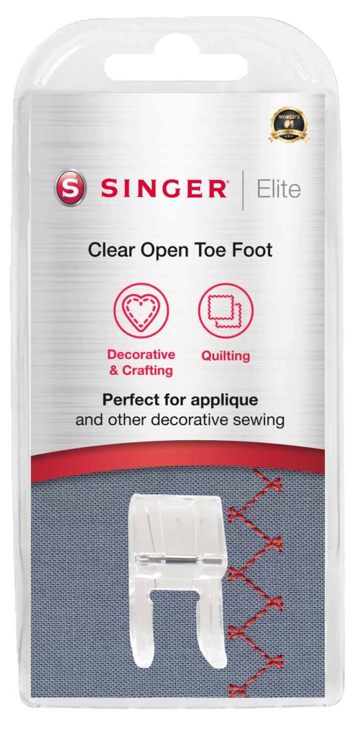 Singer Elite Clear Open Toe Foot