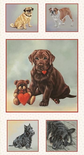 Studio E - Off The Leash - 100% Cotton