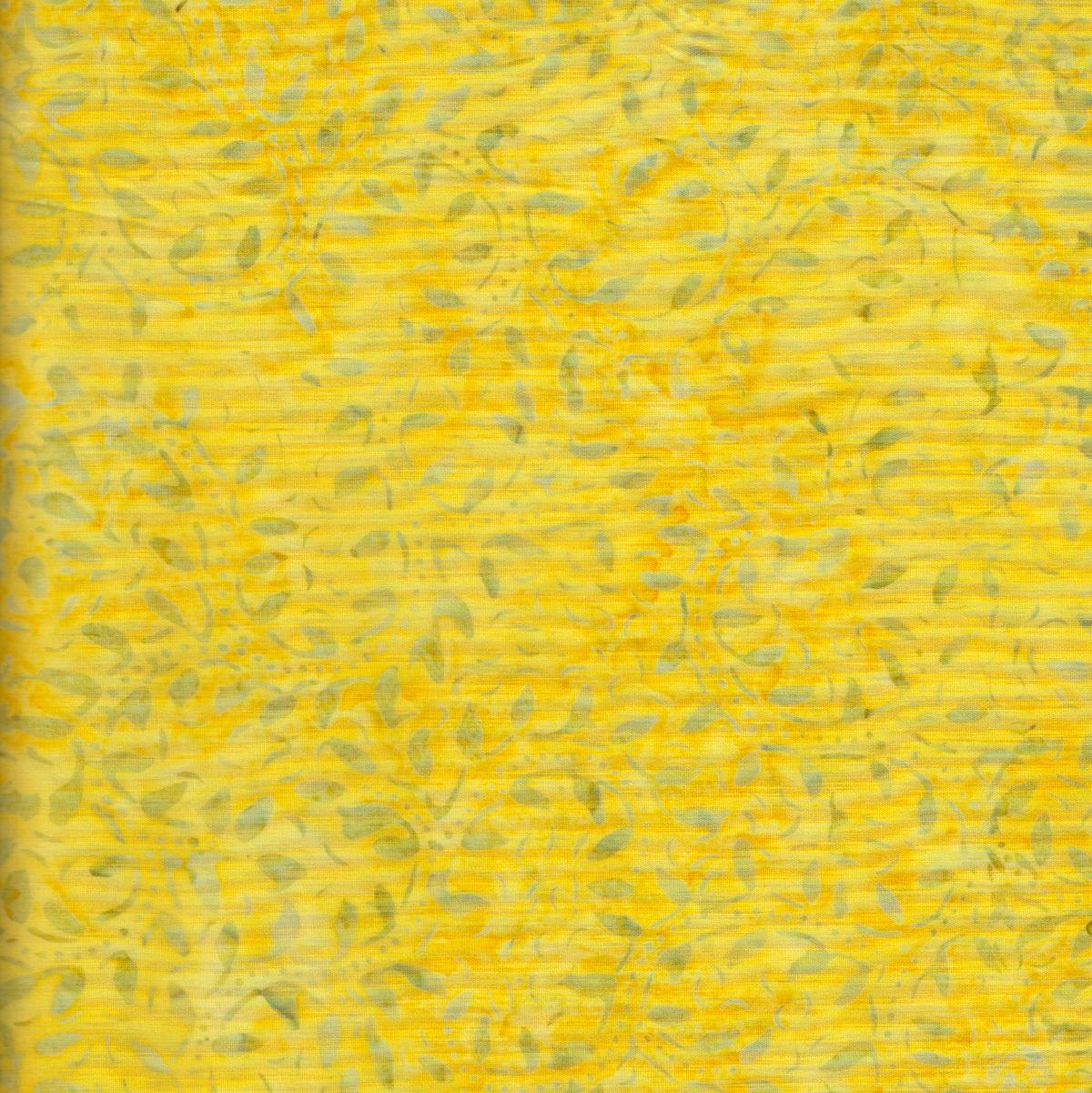 Timeless Treasures Batik - Lemon Filigree - 840615149417