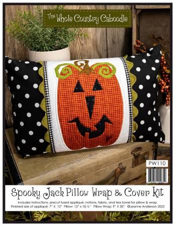 Whole Country Caboodle - Spooky Jack Pillow Wrap&Cover