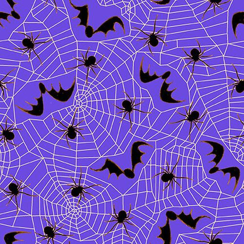 Witchful Thinking - Spiders and Spiderwebs - Purple