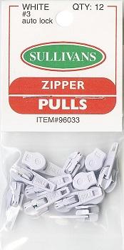 Zipper Pulls - Black